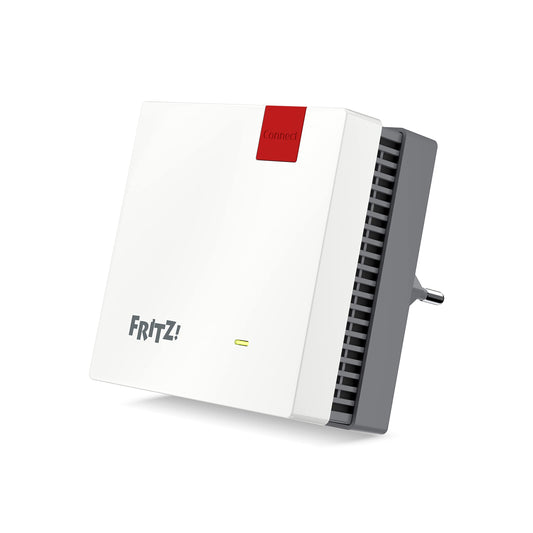 FRITZ!Repeater 1200 AX – Wi-Fi 6 Dualband Repeater mit bis zu 2.400 MBit/s